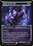 Blade of the Oni (Showcase Soft Glow) [Kamigawa: Neon Dynasty]