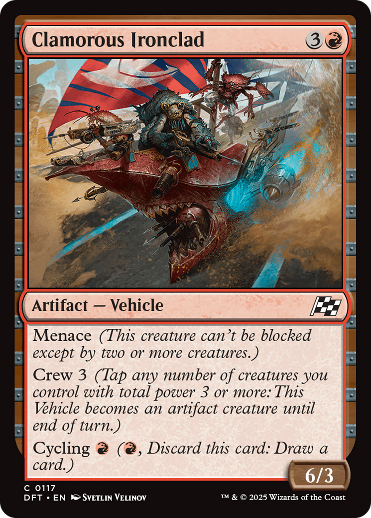 Clamorous Ironclad [Aetherdrift]