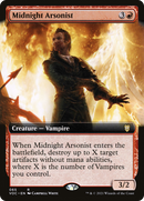 Midnight Arsonist (Extended Art) [Innistrad: Crimson Vow Commander]
