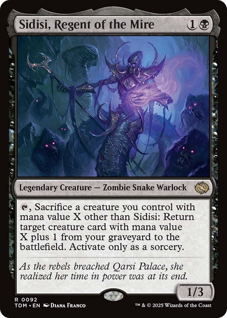 Sidisi, Regent of the Mire - [Tarkir: Dragonstorm]