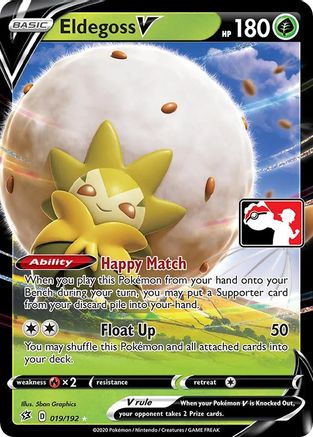 Eldegoss V - 19/192 [Prize Pack Series Cards] - Holofoil