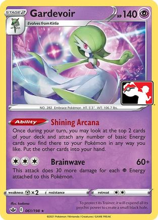 Gardevoir - 61/198 [Prize Pack Series Cards]