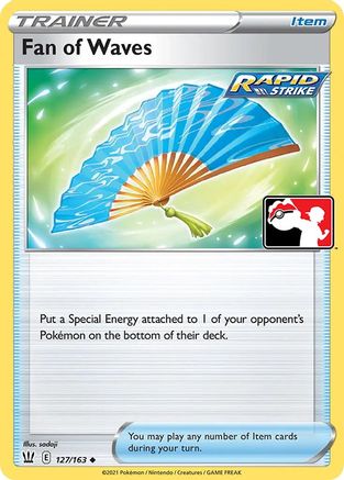 Fan of Waves - 127/163 [Prize Pack Series Cards]