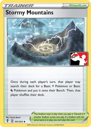Stormy Mountains/203 [Prize Pack Series Cards]