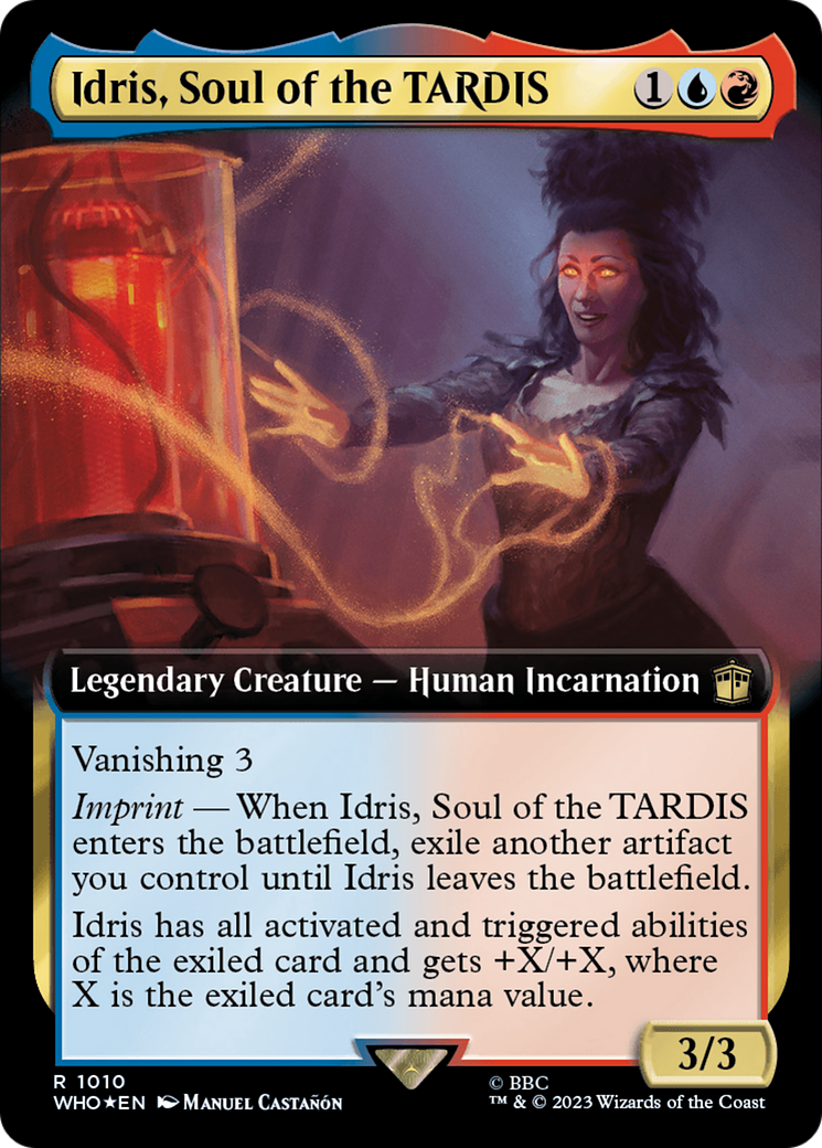 Idris, Soul of the TARDIS (Extended Art) (Surge Foil): (Extended Art) [Doctor Who] Foil