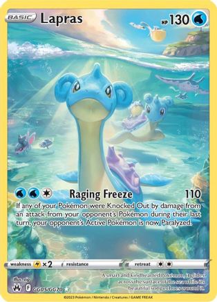 Lapras - GG05 [SWSH Crown Zenith Galarian Gallery] - Holofoil