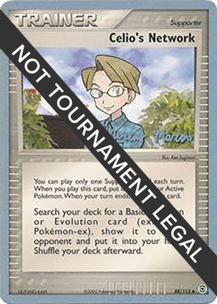 Celio's Network - 2005 - 88/112 (Jeremy Maron) [World Championship Decks]