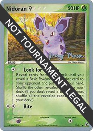 Nidoran F - 2005 - 70/112 (Jeremy Maron) [World Championship Decks]