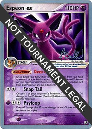 Espeon ex - 2006 - 102/115 (Jimmy Ballard) [World Championship Decks]