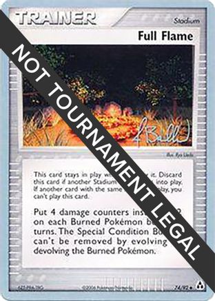Full Flame - 2006 - 74/92 (Jimmy Ballard) [World Championship Decks]
