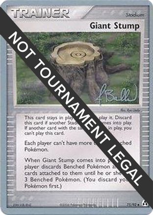 Giant Stump - 2006 - 75/92 (Jimmy Ballard) [World Championship Decks]