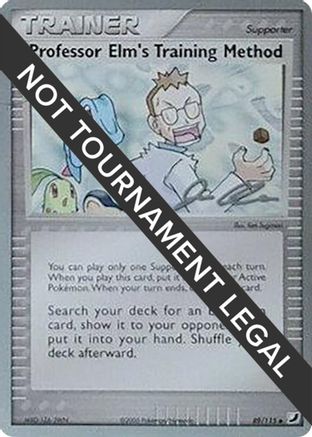 Professor Elm's Training Method - 2006 - 89/115 (Jason Klaczynski) [World Championship Decks]