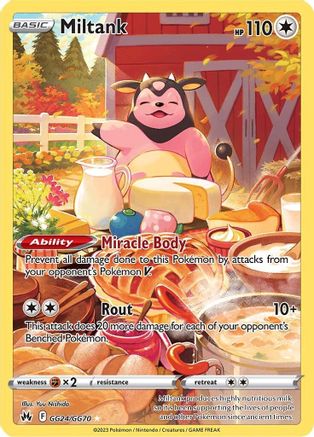 Miltank - GG24 [SWSH Crown Zenith Galarian Gallery] - Holofoil