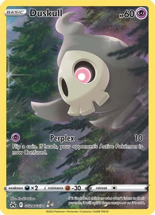 Duskull - GG28 [SWSH Crown Zenith Galarian Gallery] - Holofoil