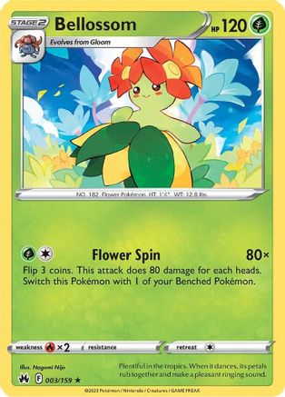 Bellossom 003 [SWSH Crown Zenith]