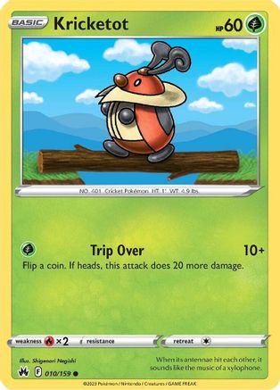 Kricketot 010 [SWSH Crown Zenith]