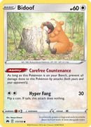 Bidoof 111 [SWSH Crown Zenith]