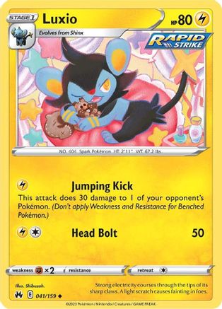 Luxio (41) (41) 041 [SWSH Crown Zenith]