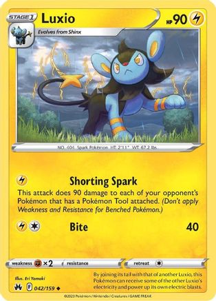 Luxio (42) (42) 042 [SWSH Crown Zenith]