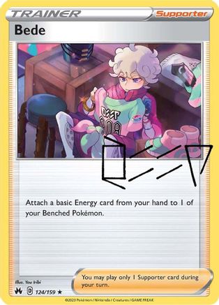 Bede 124 [SWSH Crown Zenith]