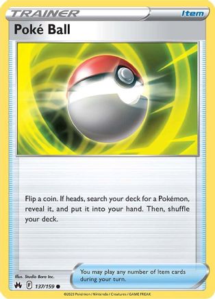 Poke Ball 137 [SWSH Crown Zenith]