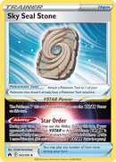 Sky Seal Stone 143 [SWSH Crown Zenith]  - Holofoil