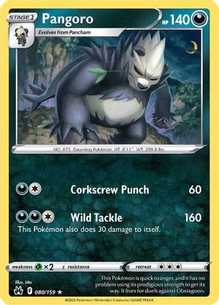 Pangoro 080 [SWSH Crown Zenith]