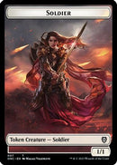 Soldier (007) // Angel (002) Double-sided Token - [Commander: Phyrexia: All Will Be One]
