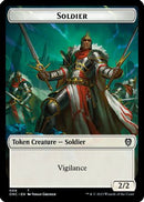 Soldier (008) // Angel (003) Double-Sided Token - [Commander: Phyrexia: All Will Be One]