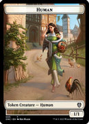 Human // Spirit Double-Sided Token [Commander: Phyrexia: All Will Be One]