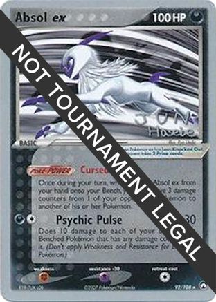 Absol ex - 2007 - 92/108 (Jun Hasebe) [World Championship Decks]