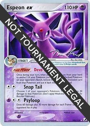 Espeon ex - 2007 - 102/115 (Tom Roos) [World Championship Decks]