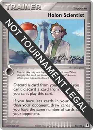 Holon Scientist - 2007 - 97/113 (Jeremy Scharff-Kim) [World Championship Decks]