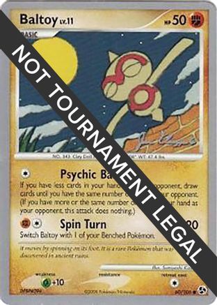 Baltoy - 2008 - 60/106 (Jason Klaczynski) [World Championship Decks]
