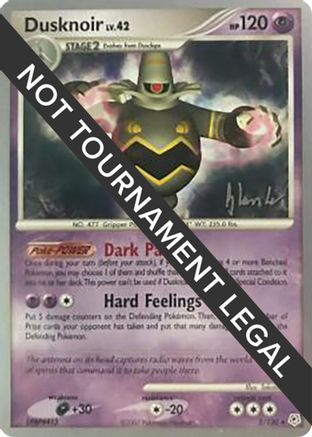 Dusknoir - 2008 - 2/130 (Dylan Lefavour) [World Championship Decks]