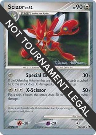 Scizor - 2008 - 29/100 (Tristan Robinson) [World Championship Decks]