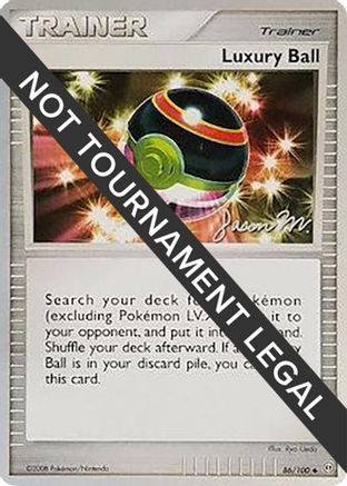 Luxury Ball - 2009 - 86/100 (Jason Martinez) [World Championship Decks]