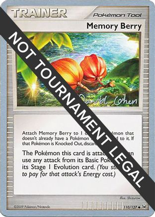 Memory Berry - 2009 - 110/127 (David Cohen) [World Championship Decks]