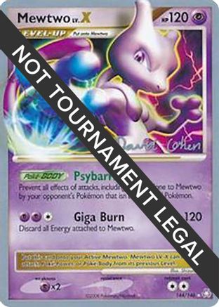 Mewtwo LV.X - 2009 - 144/146 (David Cohen) [World Championship Decks]