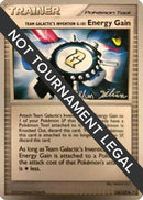 Team Galactic's Invention G-101 Energy Gain - 2009 - 116/127 (Stephen Silvestro) [World Championship Decks]