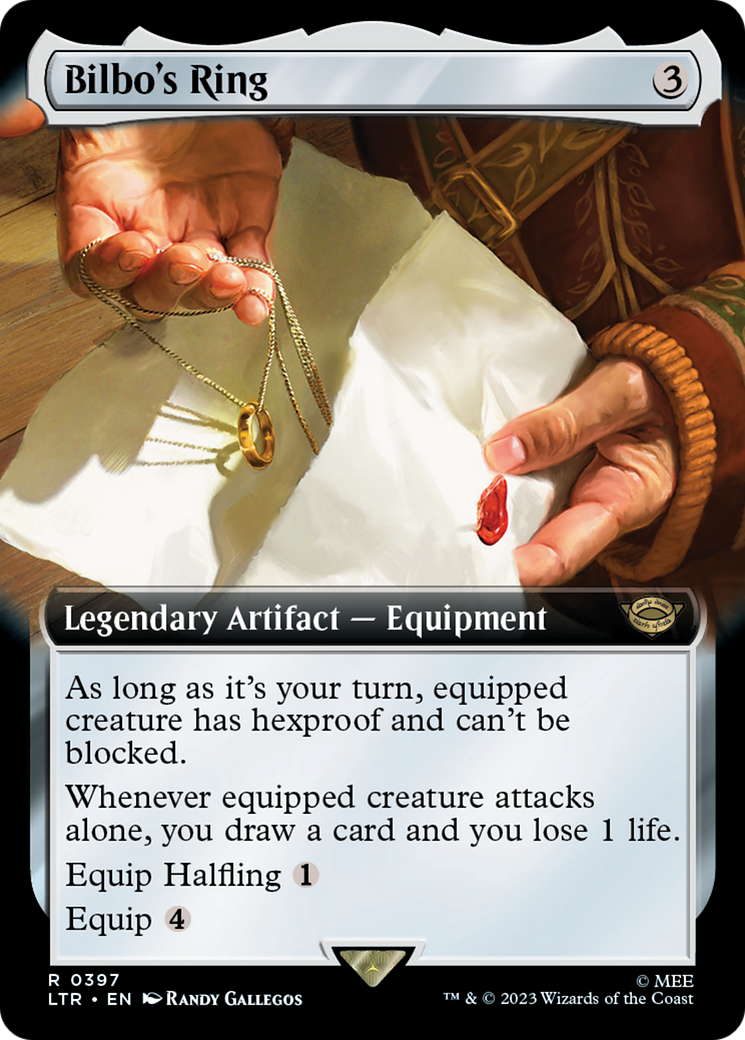 Bilbo's Ring (Extended Art) - [The Lord of the Rings: Tales of Middle-earth]: (Extended Art)