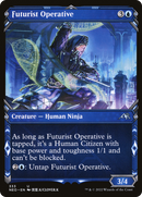 Futurist Operative (Showcase): (Showcase) [Kamigawa: Neon Dynasty]