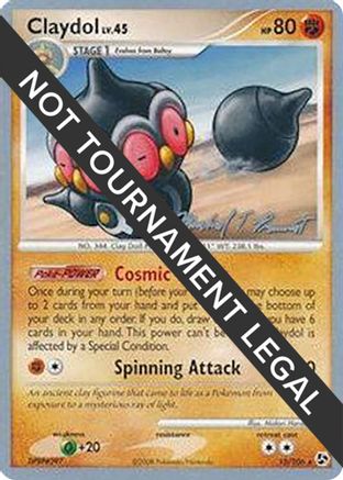 Claydol - 2010 - 15/106 (Michael Pramawat) [World Championship Decks]