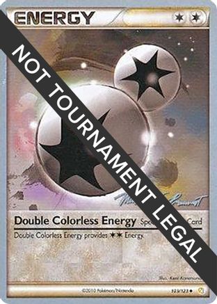 Double Colorless Energy - 2010 - 103/123 (Michael Pramawat) [World Championship Decks]