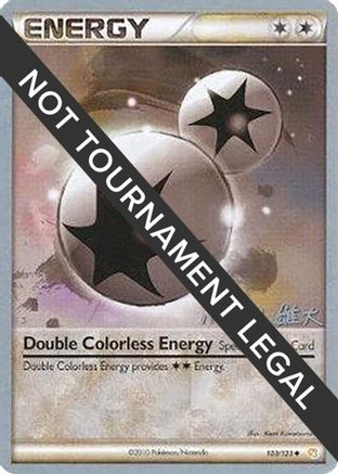Double Colorless Energy - 2010 - 103/123 (Yuta Komatsuda) [World Championship Decks]