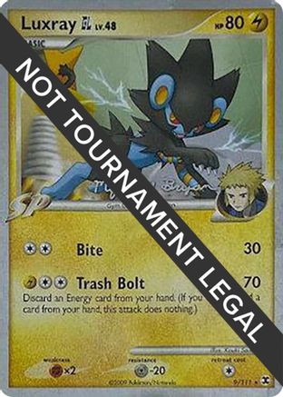 Luxray GL - 2010 - 9/111 (Mychael Bryan) [World Championship Decks]