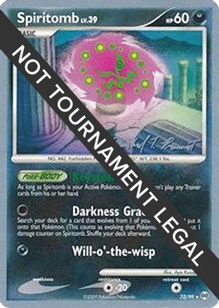 Spiritomb - 2010 - 32/99 (Michael Pramawat) [World Championship Decks]