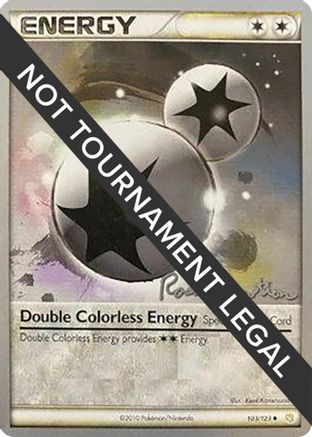 Double Colorless Energy - 2011 - 103/123 (Ross Cawthon) [World Championship Decks]