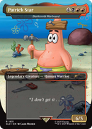 Patrick Star - Barktooth Warbeard [Secret Lair Drop] / Patrick Star (Borderless)