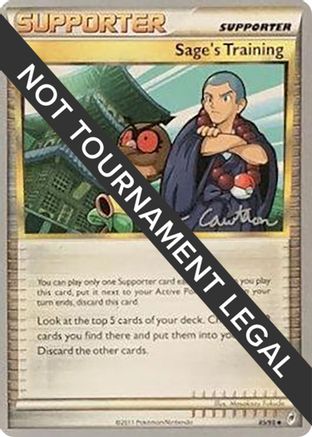 Sage's Training - 2011 - 85/95 (Ross Cawthon) [World Championship Decks]